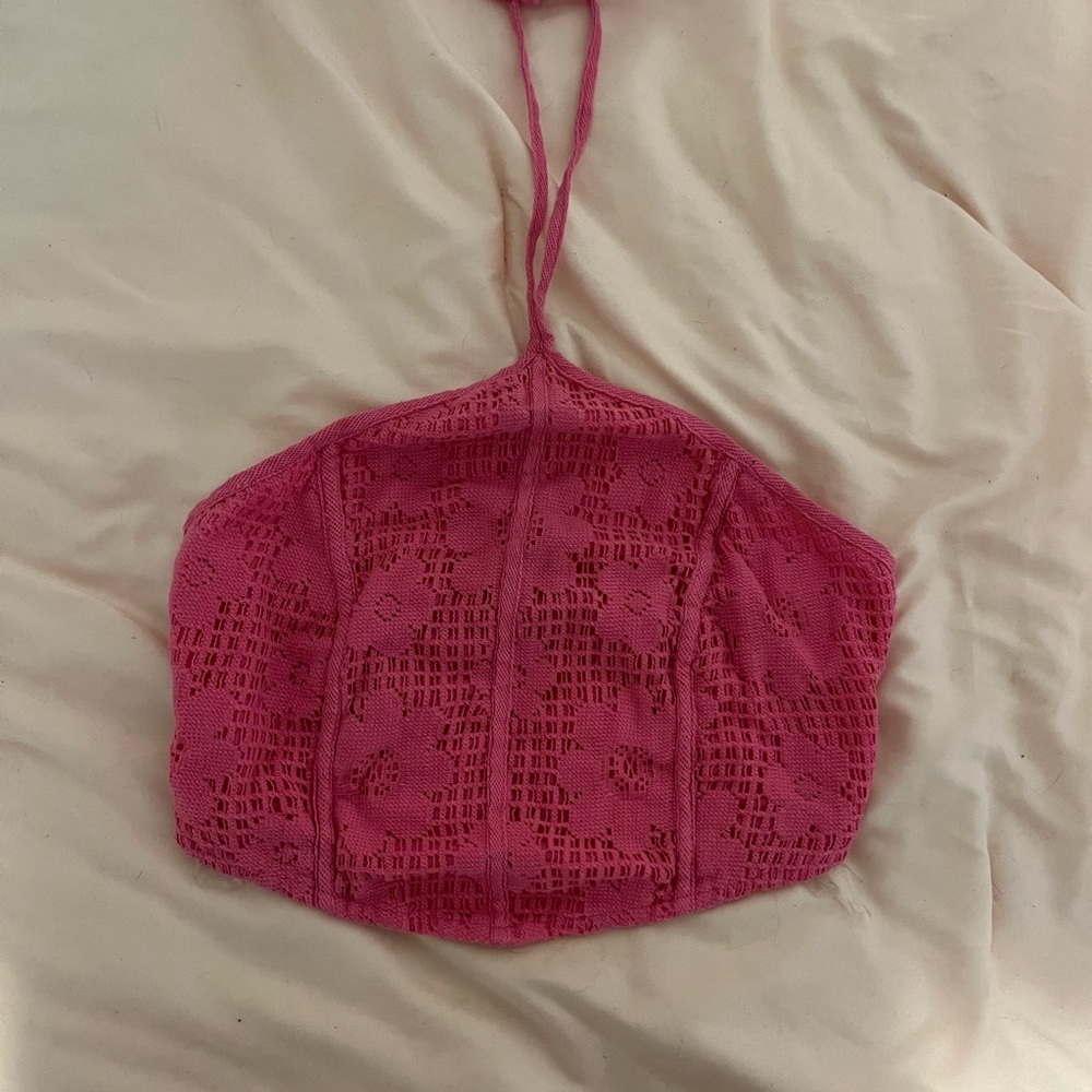 AMERICAN EAGLE HALTER TOP